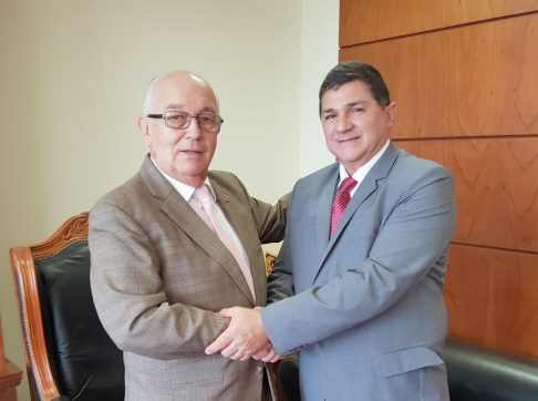 El ministro de la Corte Suprema de la Provincia de Formosa visitó al doctor Miguel Óscar Bajac, ministro de la máxima instancia judicial.