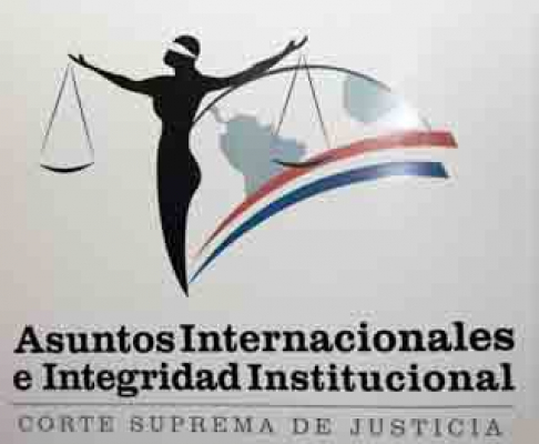 Logo de la Dirección de Asuntos Internacionales de la Corte Suprema de Justicia.