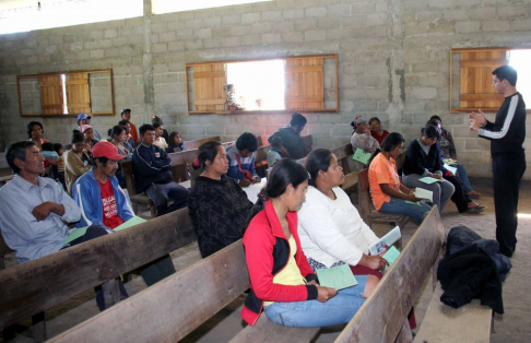 La comunidad indígena de Riacho Mosquito realizó una asamblea para elegir facilitadores.