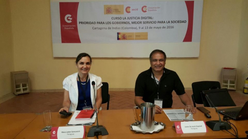 Los magistrados se encuentran participando del curso internacional desarrollado en Cartagena de Indias