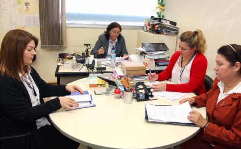 La Dirección Técnica Forense está a cargo de la abogada María Victoria Cardozo (centro) desde 2010.