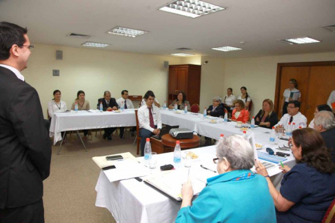 La reunión estuvo encabezada por la ministra de la máxima instancia judicial doctora Alicia Pucheta de Correa.