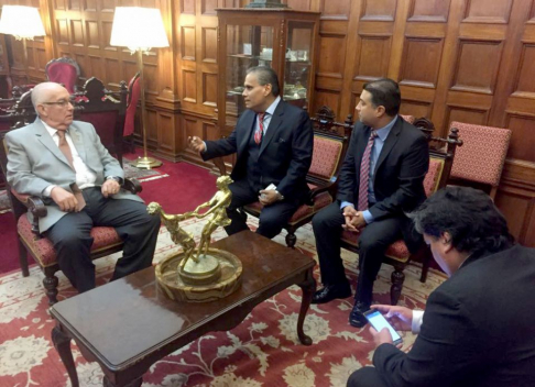Ministro Bajac realizó diversas actividades en Perú