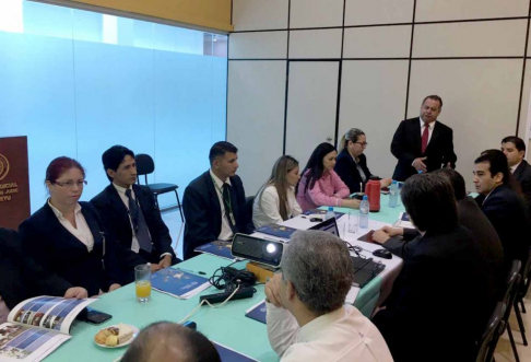 Reunión de la Comisión de Planificación Estratégica y Equipo Técnico del Plan Estratégico en Salto del Guairá.