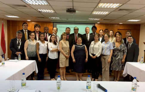 Hoy fue la primera reunión organizativa sobre la “Semana Nacional de Integridad Judicial y el Concurso de Premiación a las Buenas Prácticas”, en que participó el ministro doctor Luis María Benítez Riera.