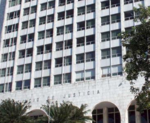 Fachada del Palacio de Justicia de Asunción - Paraguay