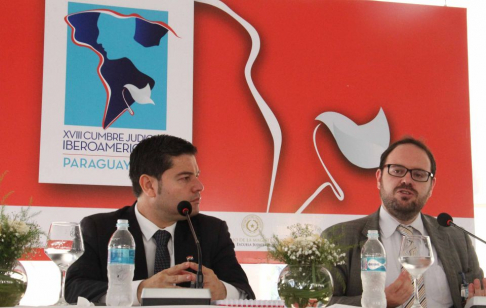 En el Centro Internacional de Prensa se desarrolló la conferencia de Guilherme Canela.