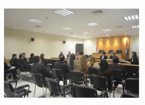 La reunión se desarrolló en la ciudad de Caazapá, en el Palacio de Justicia de dicha ciudad.