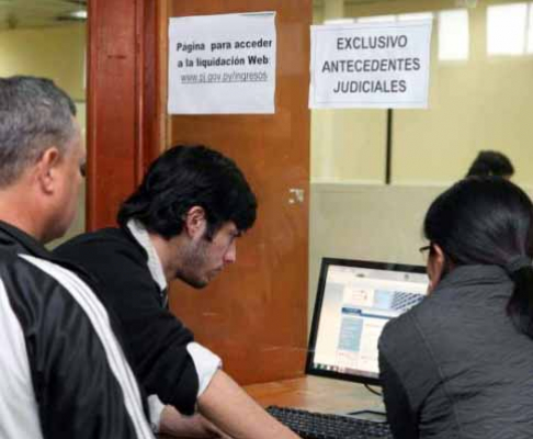 Ingresos judiciales recaudó más de 413 mil millones de guaraníes en 2014