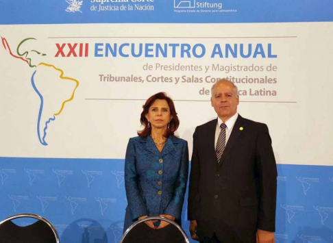 XXII Encuentro Anual de Presidentes y Magistrados de Tribunales, Cortes y Salas Constitucionales de América Latina cuenta con participación paraguaya.