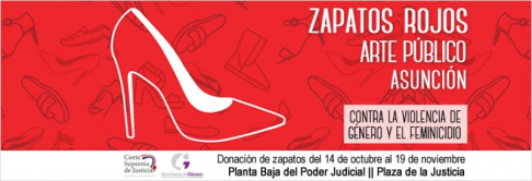 Campaña "Zapatos Rojos" busca concienciar sobre violencia de género
