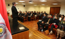 Universitarios de la UCA y la Unisal visitaron el Palacio de Justicia
