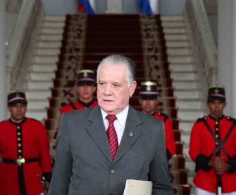 Ministro Víctor Núñez, presidente de la Corte Suprema de Justicia