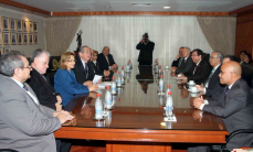 Ministros de Cortes de Iberoamérica visitaron Palacio de Justicia