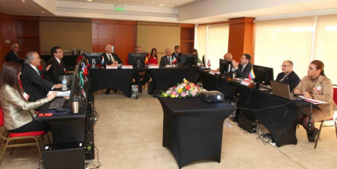 La Comisión de Coordinación y Seguimiento de la Cumbre Judicial reunida para tratar temas referentes a la XVIII Cumbre Judicial, que se realizará en Paraguay en el 2016.