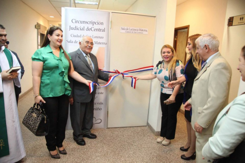 El ministro superintendente de Central, doctor Sindulfo Blanco inauguró la Sala