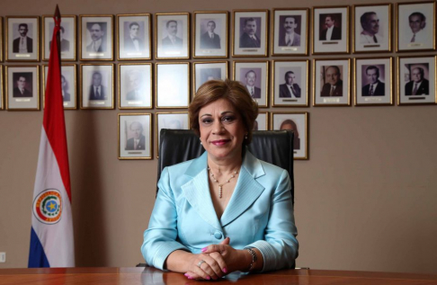 Ministra de la Corte Suprema de Justicia, doctora Gladys Bareiro de Módica,