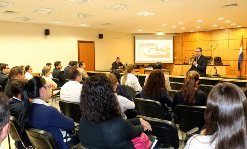 Taller sobre uso y aplicación del Expediente Electrónico en la Circunscripción Judicial de Guairá.