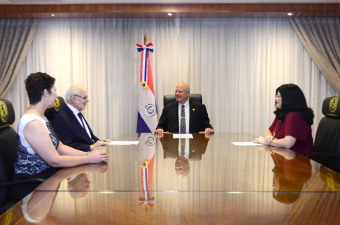 La Corte Suprema de Justicia formalizó un acuerdo de cooperación con la Universidad Jesuita del Paraguay.