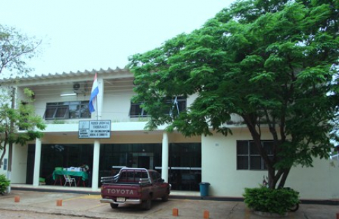 Sede del Poder Judicial de Salto del Guairá, donde se realizará el seminario taller sobre derechos intelectuales.