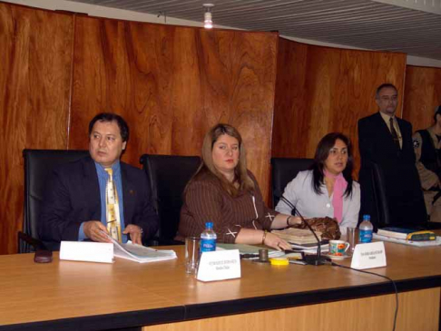 Tribunal de Sentencia del caso Cecilia Cubas.