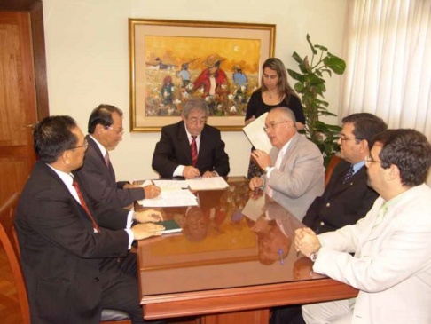La Corte Suprema de Justicia firmó un anexo con el Instituto de Estudios Comparados en Ciencias Penales y Sociales del Paraguay.