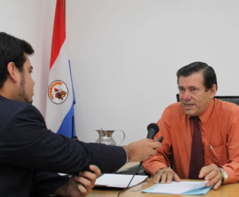 Doctor Jorge Feliciano Soto, presidente del Consejo de Administración de la Circunscripción Judicial de Caaguazú.