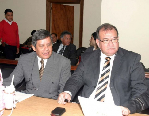 Ex ministro Silvio Ferreira durante la lectura del fallo que lo condenó a 5 años y 6 meses de cárcel
