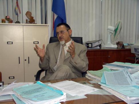 El doctor Tadeo Zarratea expuso en representación del Poder Judicial 