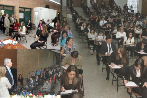 El examen de oposición para notarios se llevó a cabo en la Universidad Nacional de Asunción
