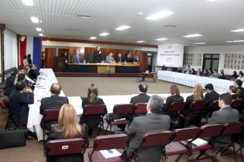La jornada de socialización de las reformas en el fuero Contencioso-Administrativo se realizó en el Salón Auditorio de la sede judicial de Asunción