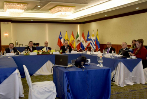 La reunión de la Comisión de Coordinación y Seguimiento de la Cumbre Judicial se realizó en la ciudad de Quito, Ecuador