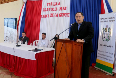 El presidente del Consejo de Administración de la Circunscripción Judicial de Guairá, abogado Juan Carlos Bordón Barton, reconoció y agradeció la iniciativa.