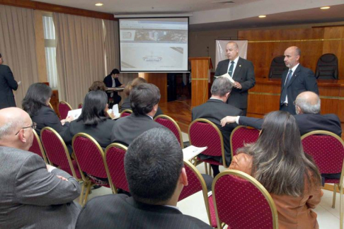 El ministro Luis María Benítez Riera dio apertura a la sexta reunión, instando a la cooperación entre los jueces del fuero Penal.