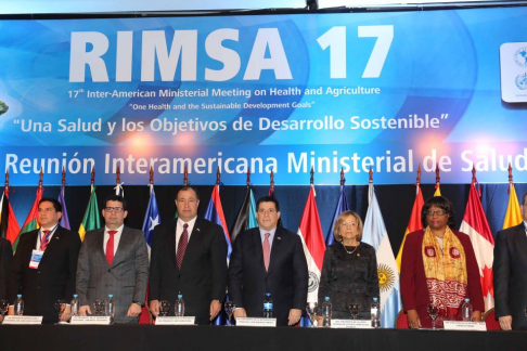 La mesa de honor de la RIMSA contó con la presencia de la titular de la máxima instancia judicial, doctora Alicia Pucheta de Correa.