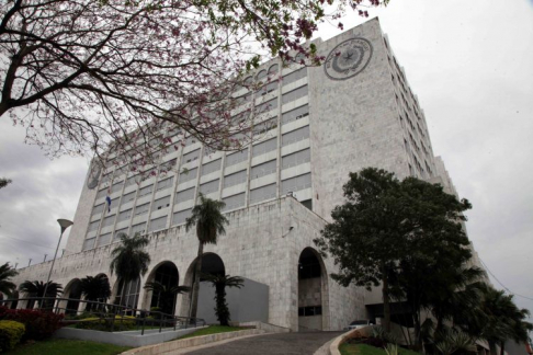 Palacio de Justicia de Asunción.