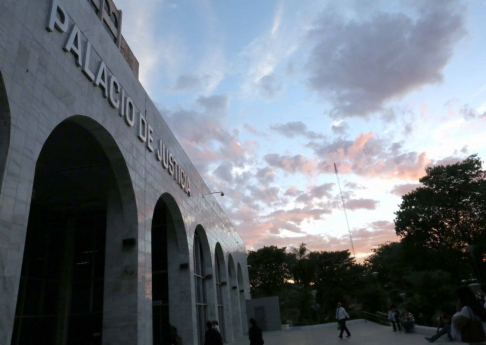 Fachada Palacio de Justicia de Asunción