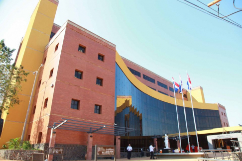 Sede judicial de Encarnación, donde fue presentado el Diplomado el pasado mes