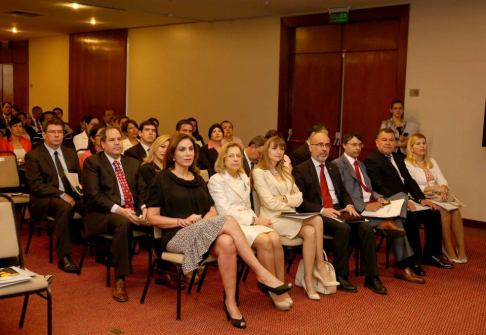 La ministra de la Corte Suprema de Justicia doctora Alicia Pucheta de Correa participó del seminario internacional.