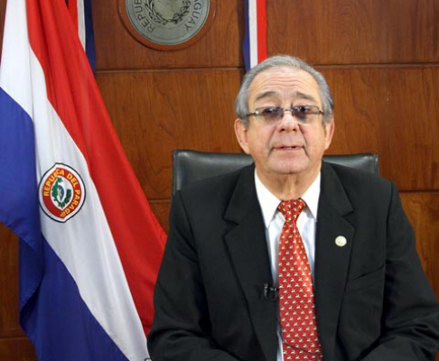 Doctor José Raúl Torres Kirmser, presidente de la Corte Suprema de Justicia en el periodo 2014.