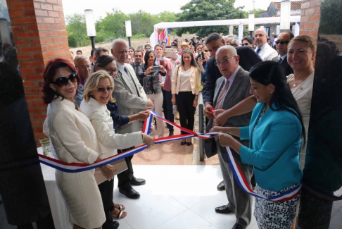 Inauguración del Juzgado de Paz en la localidad de Puerto Sastre, en la Circunscripción Judicial de Alto Paraguay.