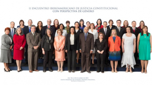 La ministra Gladys Bareiro de Módica en el II Encuentro Iberoamericano de Justicia Constitucional con Perspectiva de Género.
