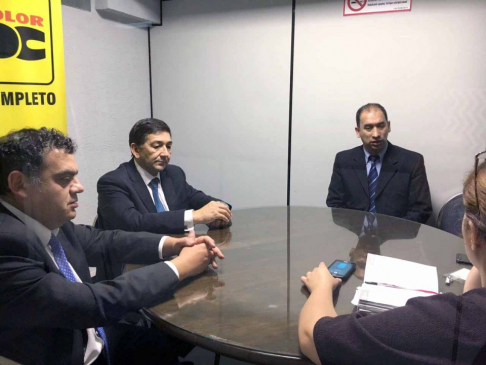 Técnicos chilenos visitan medios de comunicación
