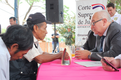 El ministro doctor Miguel Óscar Bajac participó del programa denominado “Justicia sin puertas” .