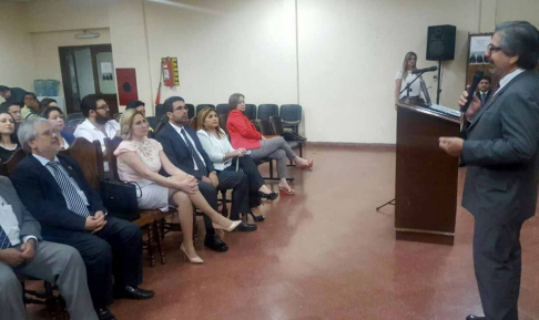 El presidente de la Circunscripción Judicial doctor Isidro González dio apertura a la conferencia