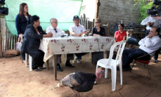 Ministro Bajac visitó a facilitadores del Guairá