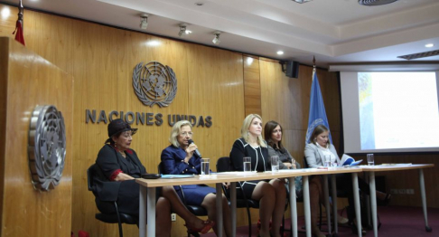La titular de la Corte, Alicia Pucheta, participó del lanzamiento del material sobre “Violencia contra las mujeres en Paraguay: avances y desafíos”