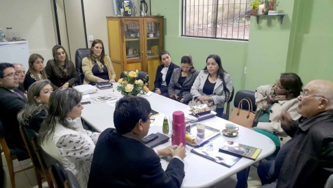 Reunión mantenida con magistrados de la Circunscripción Judicial de Alto Paraná. 