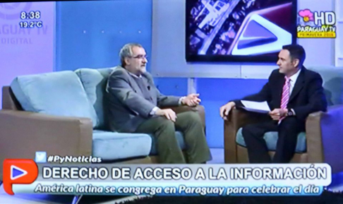 El abogado José María Costa, director de Transparencia e Información Pública, estuvo en el programa “Paraguay Noticias”, conducido por Ernesto Almada.