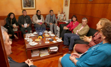 Ministra Pucheta recibió a defensores públicos de la AIDEF